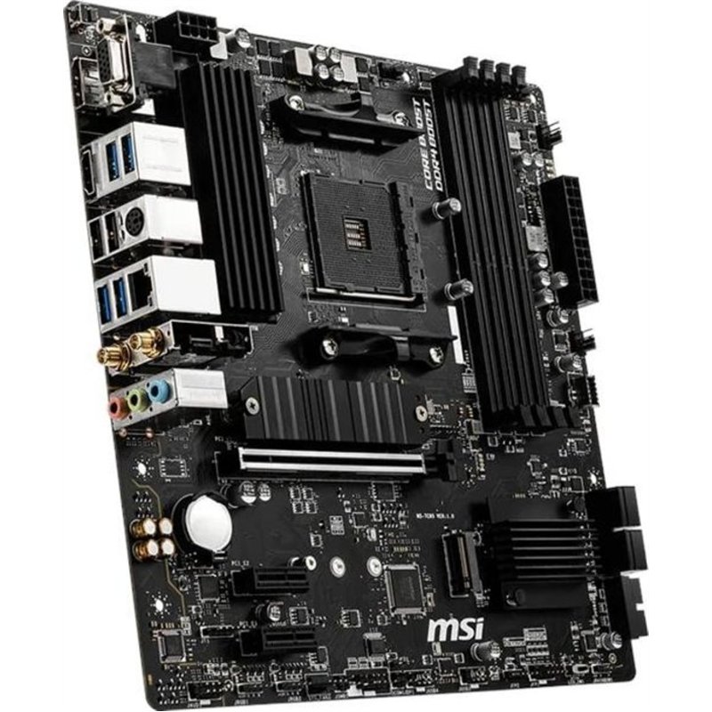 Pllakë Amë MSI PRO B550M-P / AMD AM4 / B550 / DDR4 / Micro-ATX / 1GbE LAN - 2