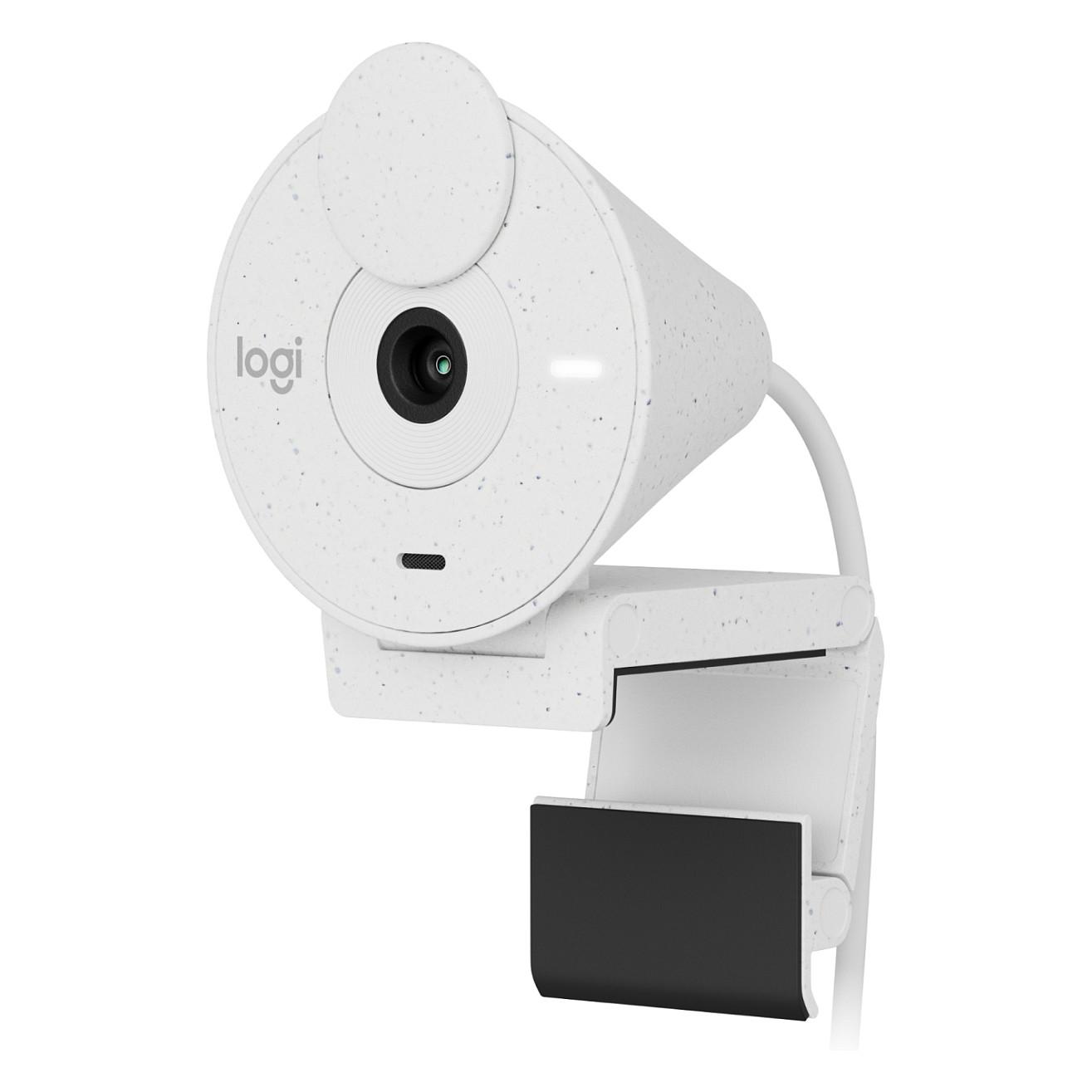Webcam Logitech Brio 300, Full HD 1080p, 2MP, USB - Bardhë - 6