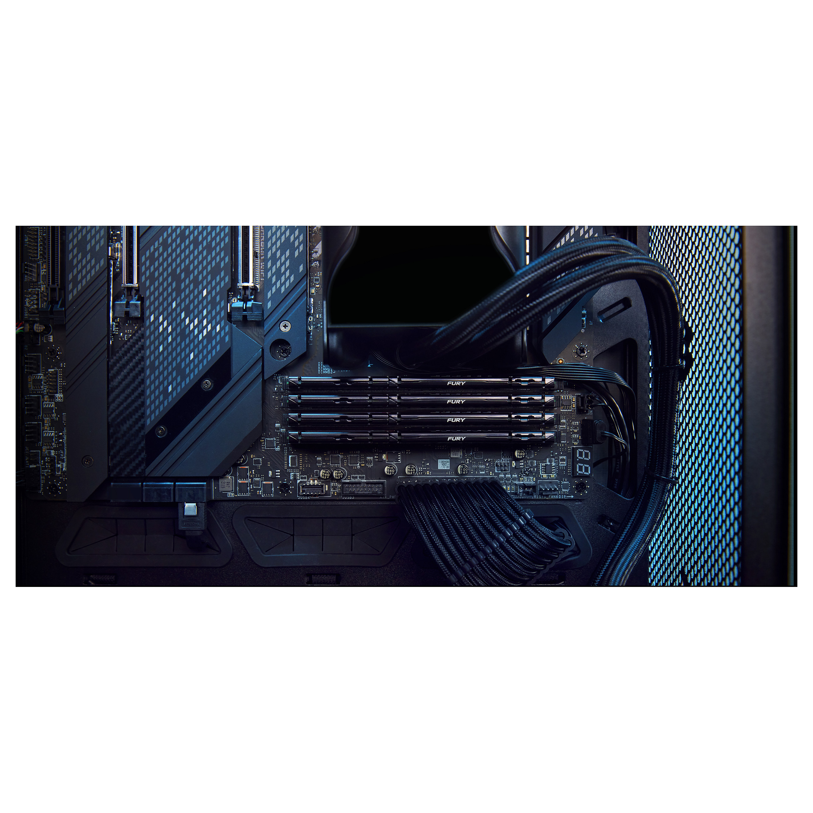 RAM Memorie DDR5 Kingston FURY Beast Black / 32GB (2x16GB) / DIMM / 5200MHz / CL40 - 15
