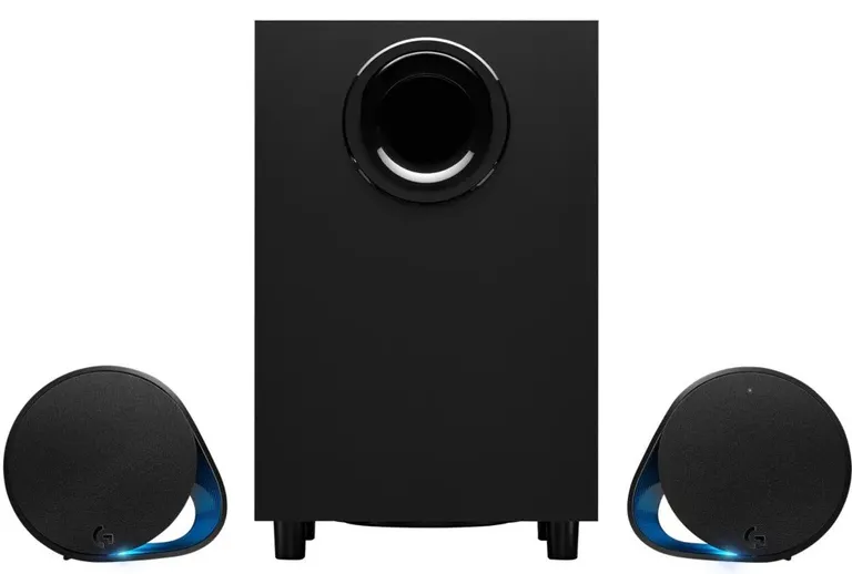 Logitech G560 LIGHTSYNC 2.1 Gaming Speakers, 120W RMS, 240W Peak, RGB, Bluetooth, USB, 3.5mm – Black - 2