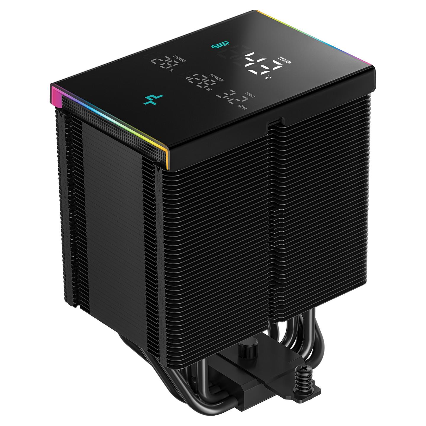 Ftohës për Procesor DeepCool AK500 Digital Pro / 120mm / Air Cooler – Zezë - 7