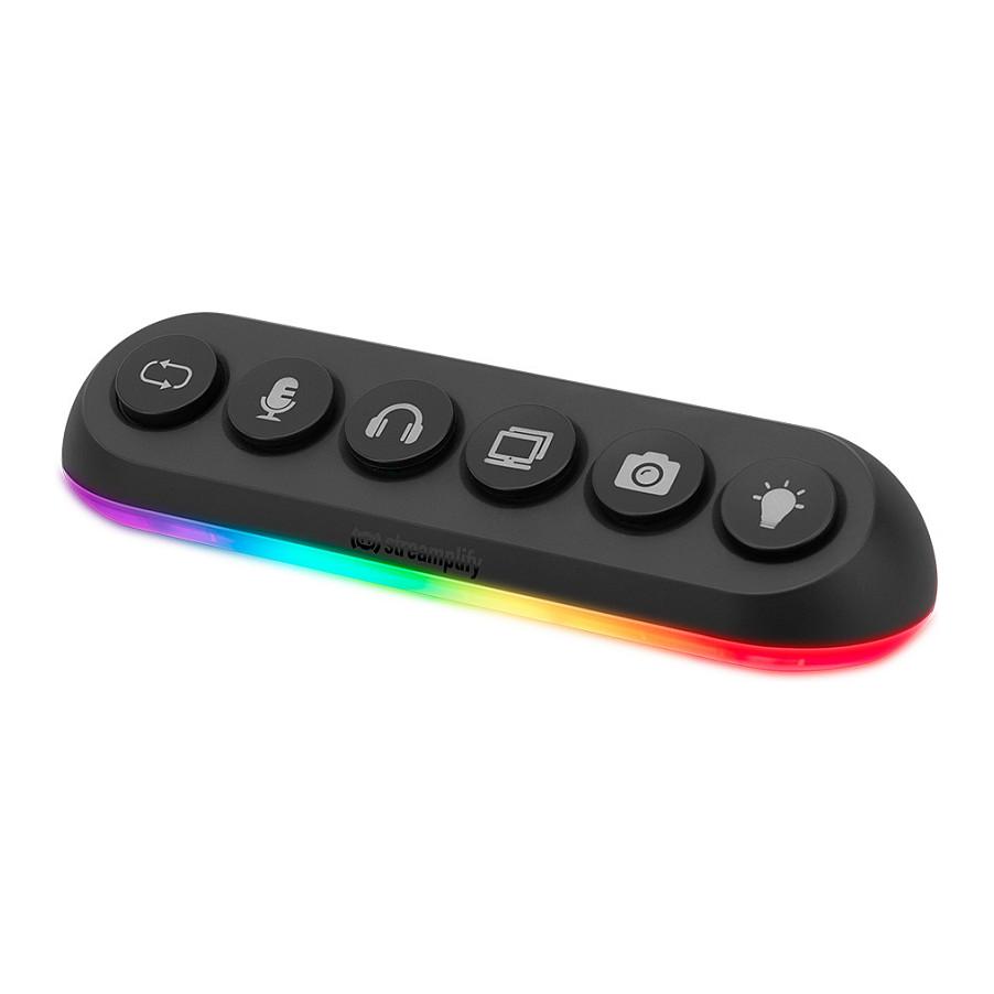 Hub USB Streamplify HUB DECK 5 / 4x USB 3.0 Type-A + 1x USB 2.0 / RGB / 12V / 24W – Zezë - 3