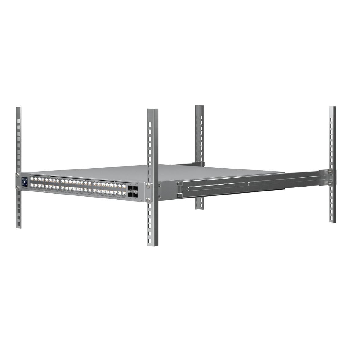Switch Ubiquiti UniFi Pro XG 48 PoE, 16x 2.5GbE PoE+++, 32x 10GbE PoE+++, 4x 25G SFP28, PoE 1080W, Switching Capacity 920Gbps, Layer 3 Managed, Rackmount 1U - Hiri - 8