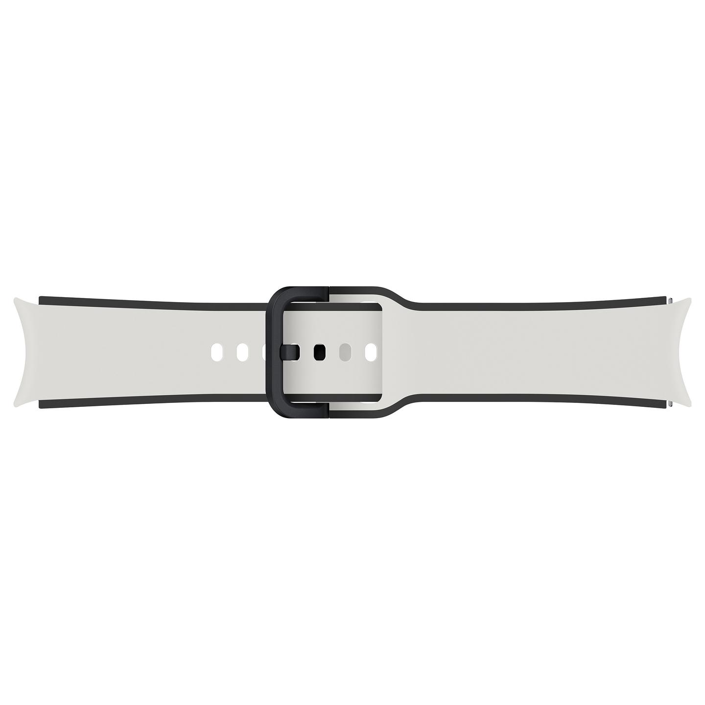 Rrip për Orë Samsung Galaxy Watch, Two-tone Sport Band, 20mm, S/M – Gri - 3