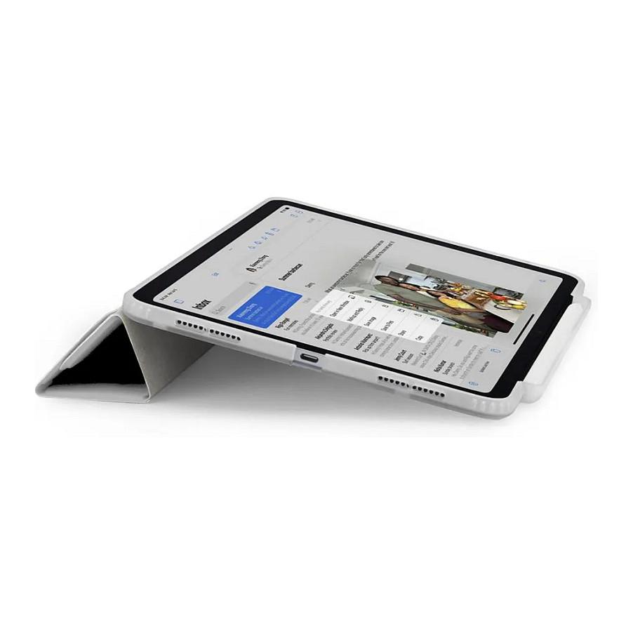 Aksesorë për tablet Pipetto Origami No3 / iPad Pro 13" M4/M5 / Folio Case / Stand / Apple Pencil Holder – Bardhë - 8
