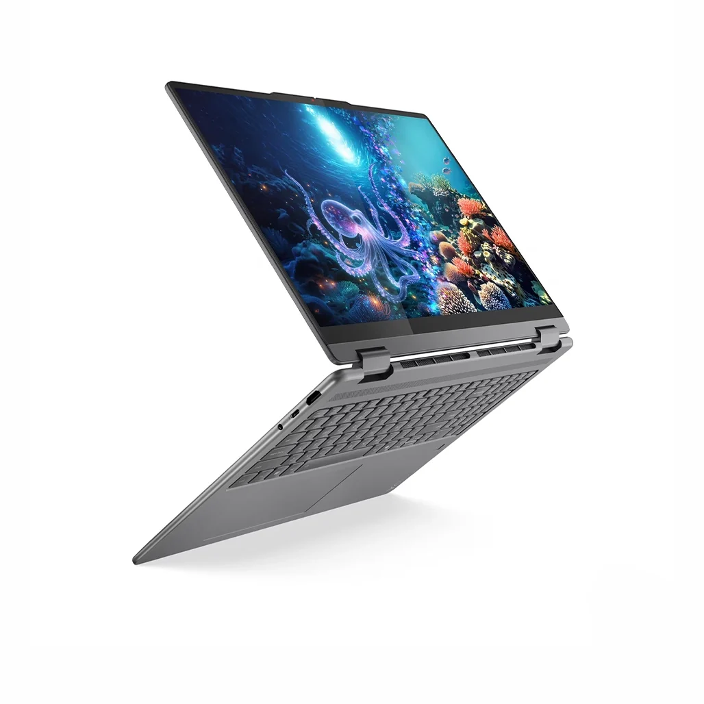 Laptop Lenovo Yoga 7 16ILL10 2-IN-1 / Ultra 7 256V / 16GB LPDDR5x / 512GB / 16" 2K Touch / Integrated Intel Arc 140V - Gri - 5