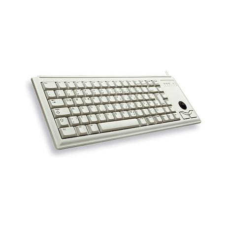 Tastierë me kabllo Cherry G84-4400, EU (USA + €), Kompakte, 83 Taste, USB, Trackball - Hiri