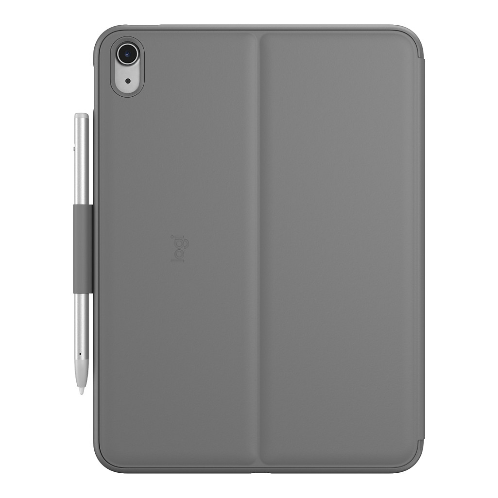 Tastierë për tabletë Logitech Slim Folio / 920-011413 / për iPad 10.9" (10th Gen) / QWERTY US International / Bluetooth / Folio Case - Hiri - 4
