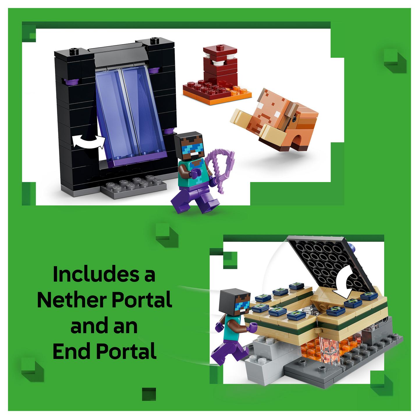 LEGO Minecraft Nether & End Portal Journey 21584 - 31