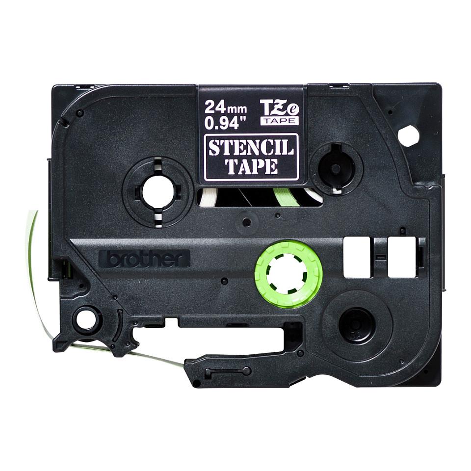Shirit për Printer Brother STE-151 / 24 mm × 3 m - Zezë - 3