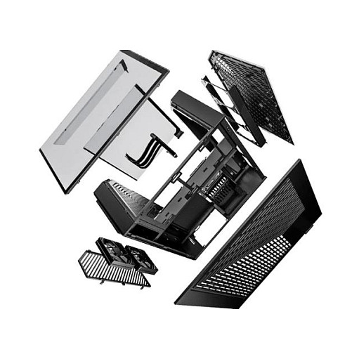 Kasë HYTE Y60 / Mid-Tower / E-ATX / 3x 120mm Fan / Tempered Glass - Zezë - 3