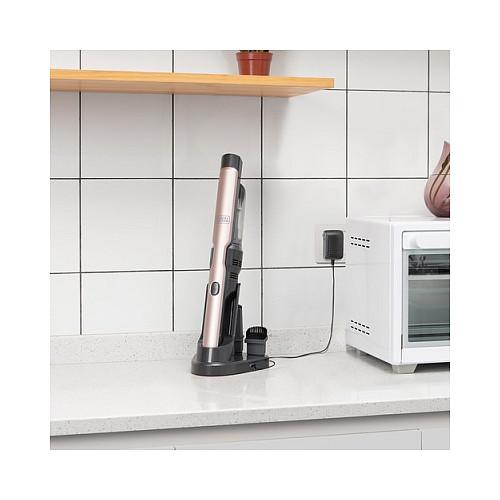 Fshesë Dore BLACK+DECKER DVC320BRG Dustbuster Slim, 12V, 2Ah, 35AW, 120ml, 24min - Rozë, Gri - 17
