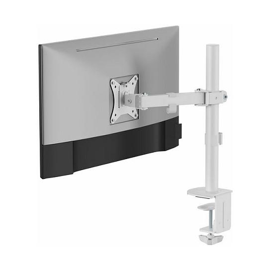 Mbajtëse për Monitor Equip 650166 / 1 Monitor / 17"-32" / 9kg / Full Motion / Clamp-Grommet / Tilt ±45° - Bardhë - 4