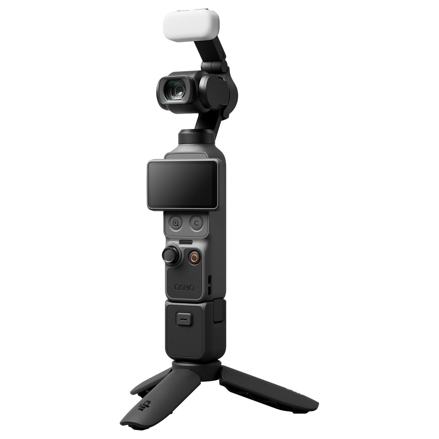 Stabilizues DJI Osmo Pocket 4 Creator Combo, 3-Aksësh, 1" CMOS, 4K, 107GB - Zezë