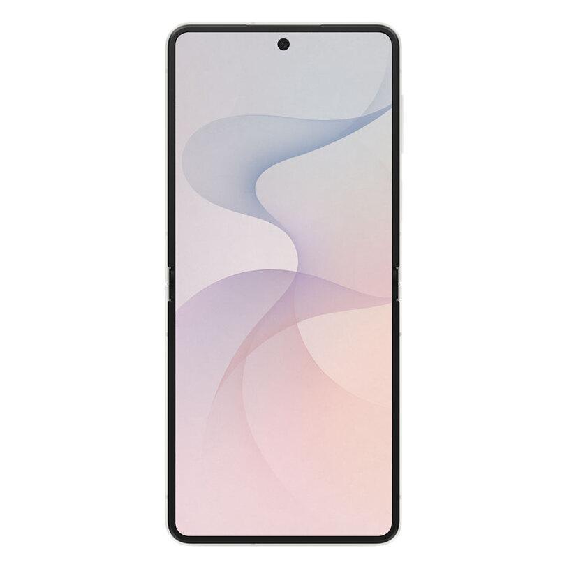 Telefon Android Samsung Galaxy Z Flip8 5G Dual SIM / 6.9" FHD+ Dynamic AMOLED 2X 120Hz / 12GB / 256GB / 5G – Krem - 2