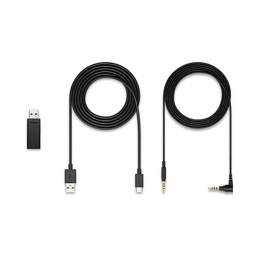 Kufje Gaming Sony INZONE H5 / Wireless 2.4GHz / Wired 3.5mm / 40mm / 5-20000Hz / 360 Spatial Sound / Mikrofon AI Noise Reduction - Bardhë/Zezë - 7