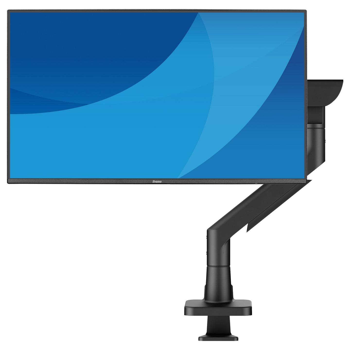 Mbajtëse për Monitor iiyama DS6001C-B1 / 1 Monitor / 17–49" / 2–27kg / VESA 75x75 & 100x100 / Gas Spring / Rotacion 360° - Zezë - 2