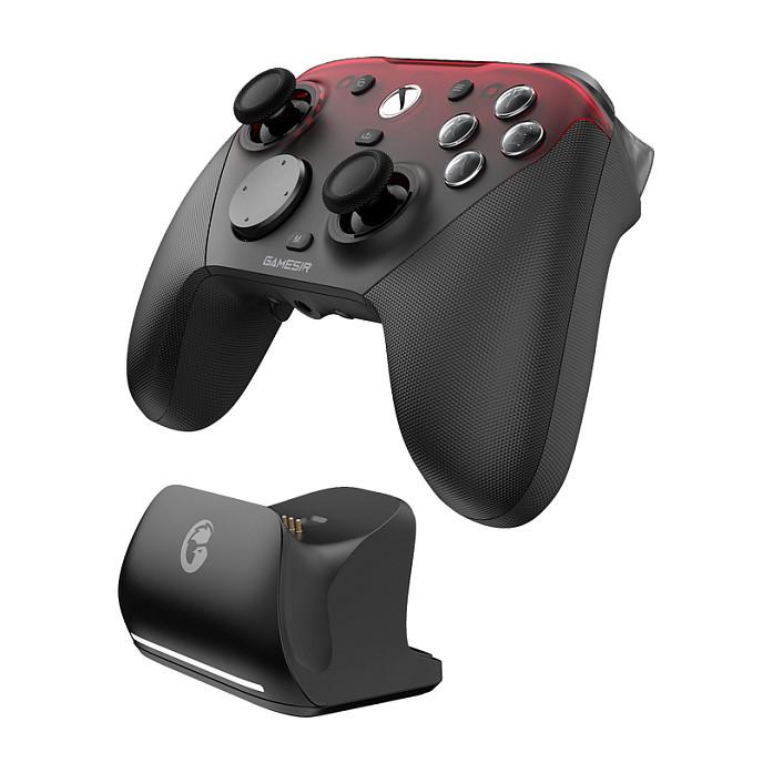 Kontroller për PC / Xbox GameSir G7 Pro / Wireless + Wired / TMR / Hall Effect / 1000Hz – Zezë/Kuqe - 7
