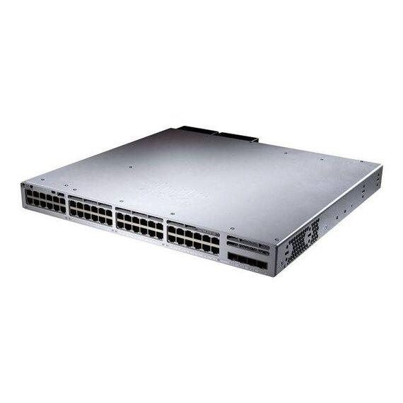 Switch Cisco Catalyst C9300L-48UXG-4X-E, 48x Ethernet, 12x Multigigabit deri në 10Gbps, 4x SFP+ 10Gbps, UPOE, Layer 3 Managed, Rackmount 1U - Hiri - 2
