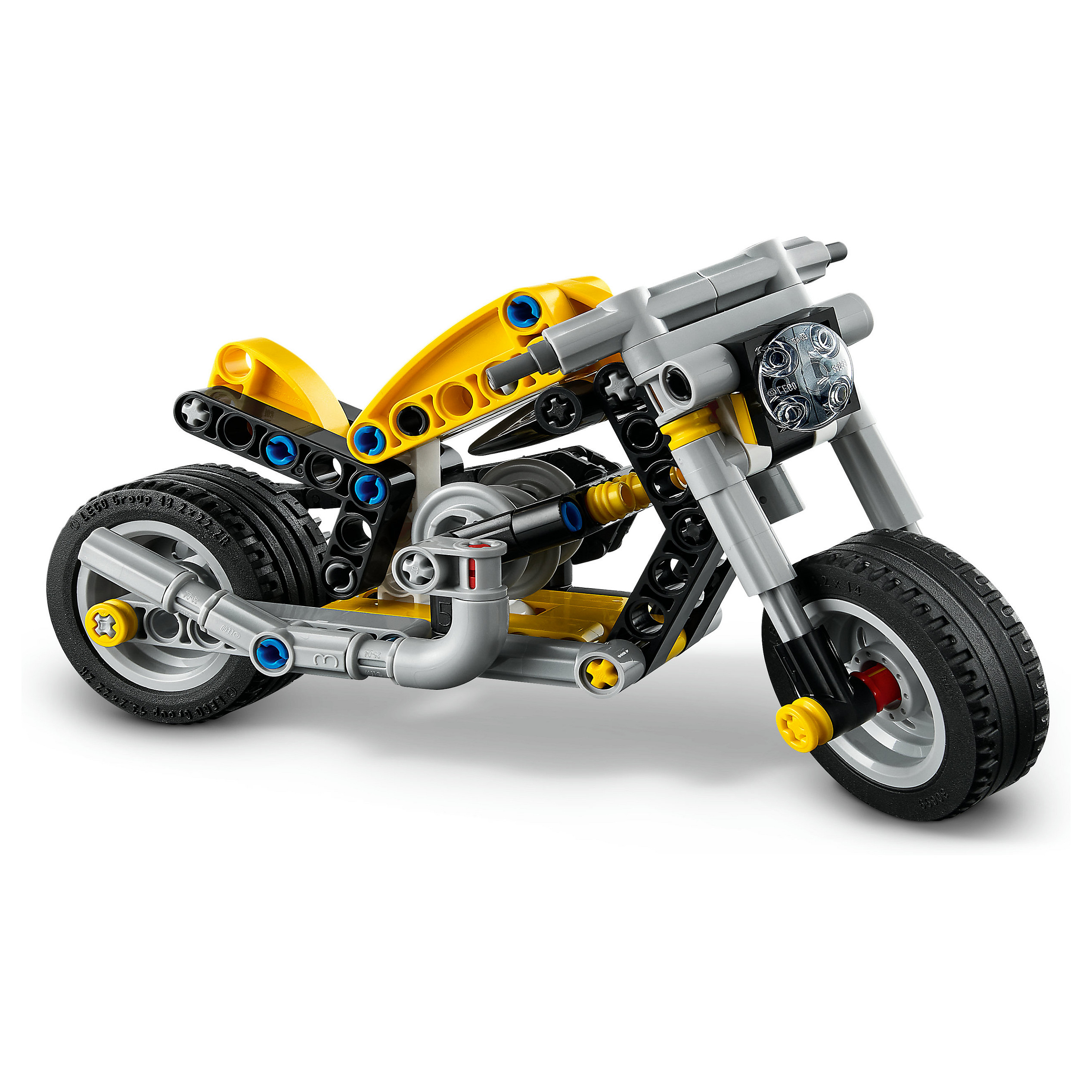 LEGO Technic Yellow Motorbike 42225 - 18