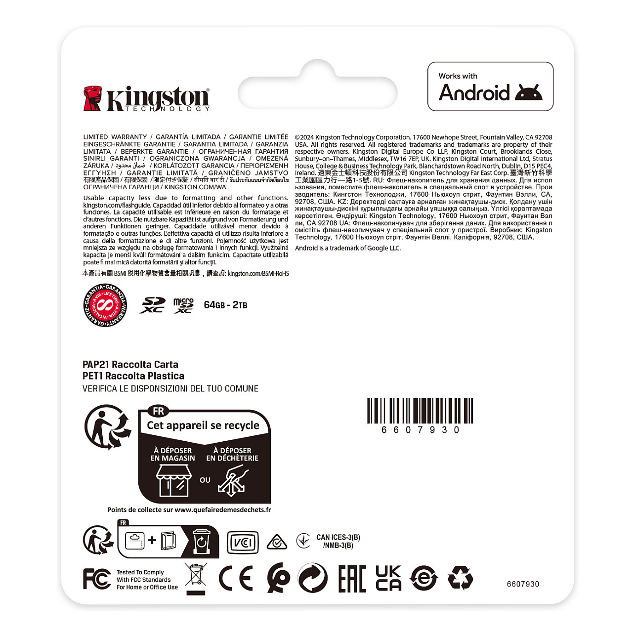 Kartë Memorie Kingston Canvas Select Plus Gen3 / 64GB / SD / UHS-I / Class 10 / U1 / V10 - 4