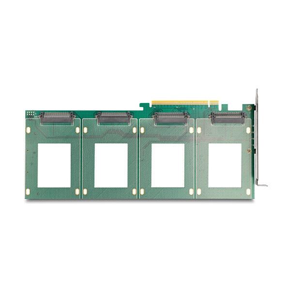 Kartë Zgjerimi Delock 90169, PCI Express 4.0 x16, 4x U.2 NVMe SFF-8639, PCIe Bifurcation - 3