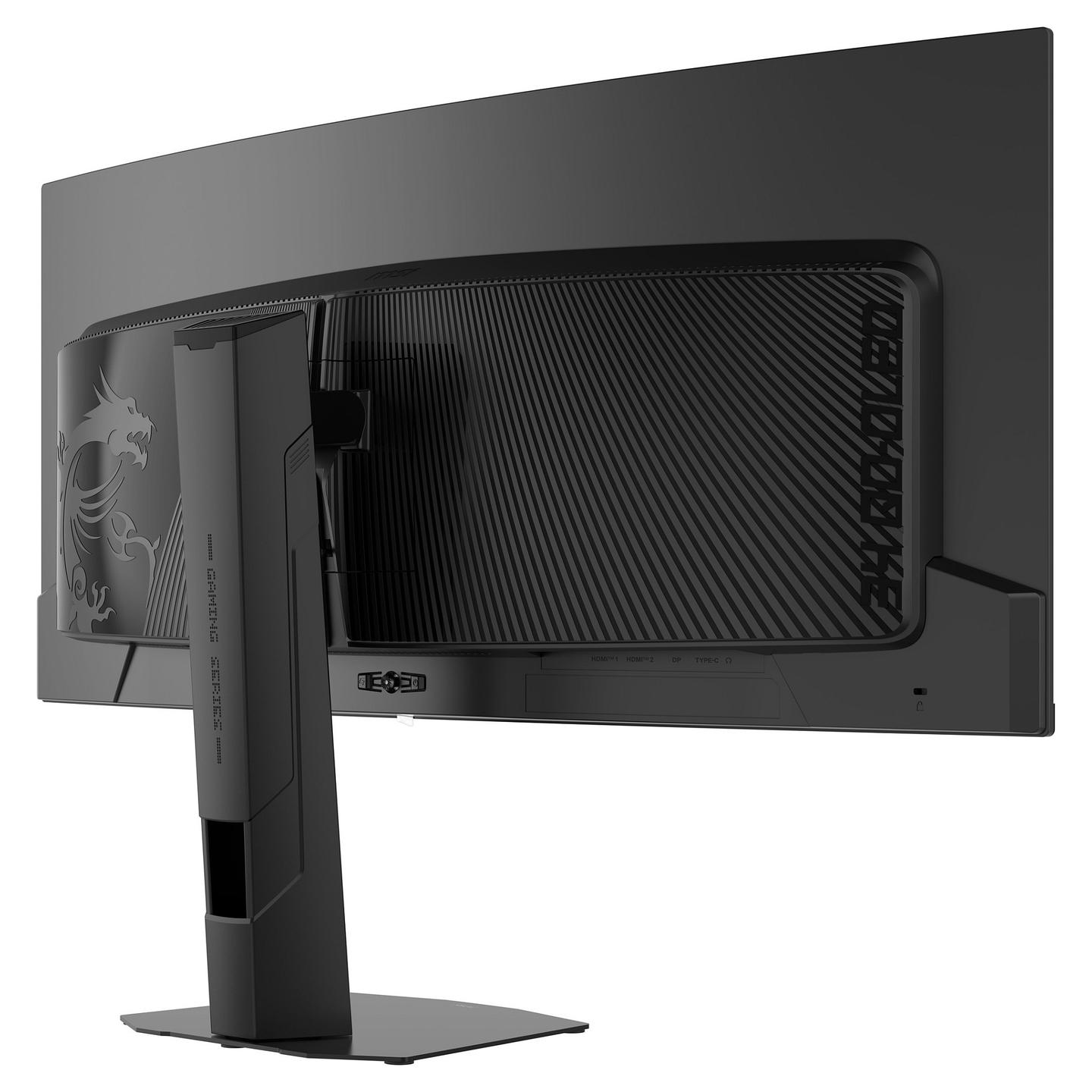Monitor Gaming MSI MAG 341CQP QD-OLED X28 / 34″ / UWQHD QD-OLED Curved / 280 Hz / 0.03 ms / DisplayPort + HDMI + USB-Hub - Zezë - 12