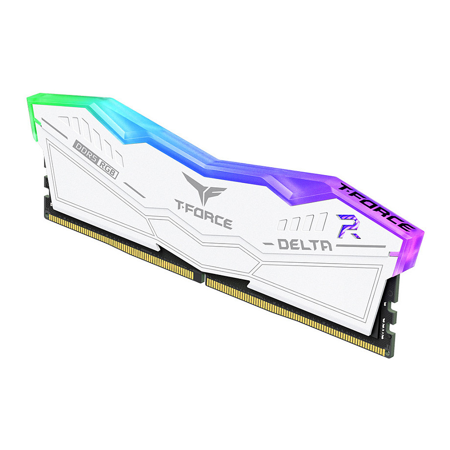 RAM Memorie DDR5 Team Group Delta RGB / 32GB (2x16GB) / DIMM / 6400MHz / CL32 / Intel XMP - Bardhë - 5