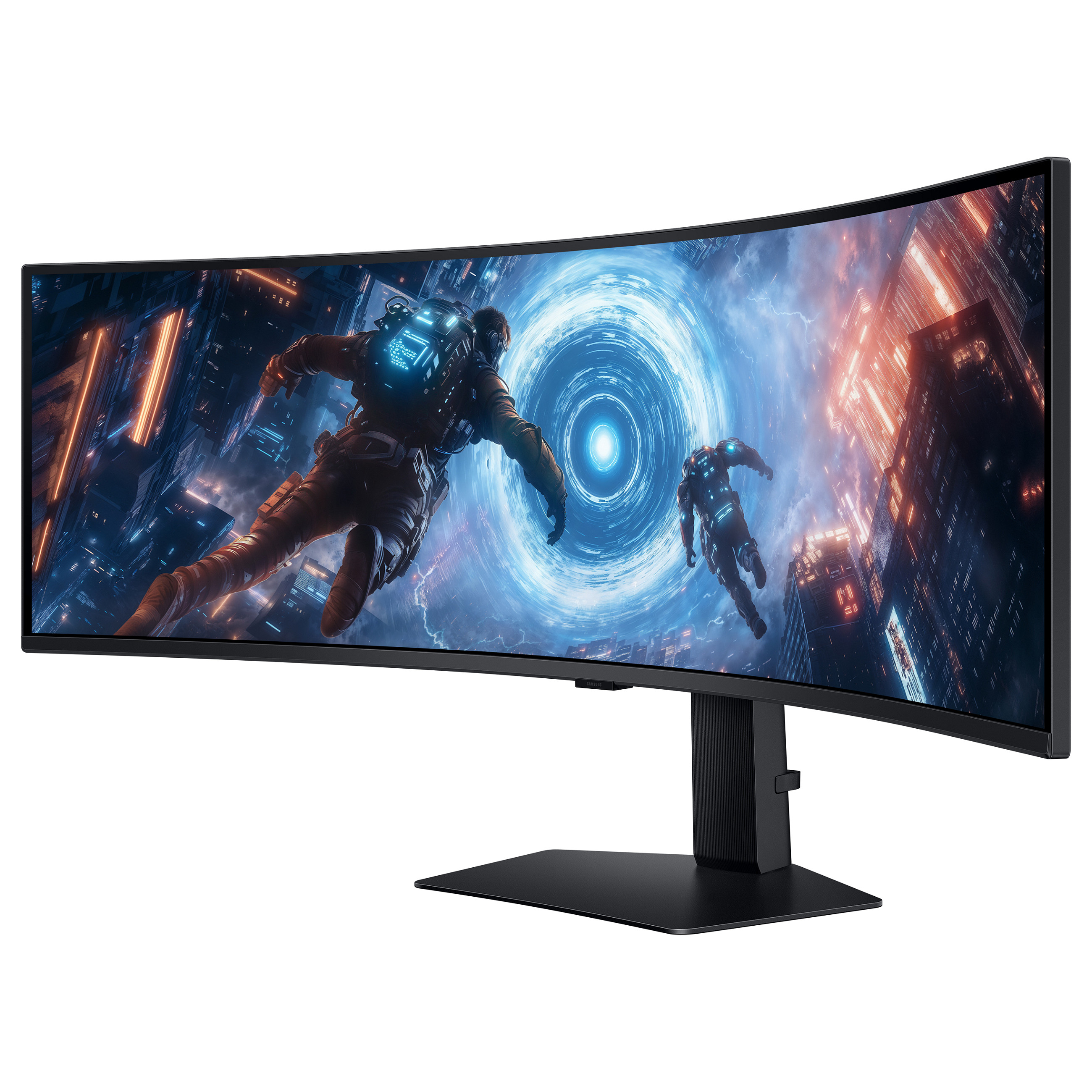Monitor Gaming Samsung G91F / 49" / Dual QHD LCD Super Ultra Wide / 144Hz / 1ms / HDMI+DP+USB - Zezë - 3