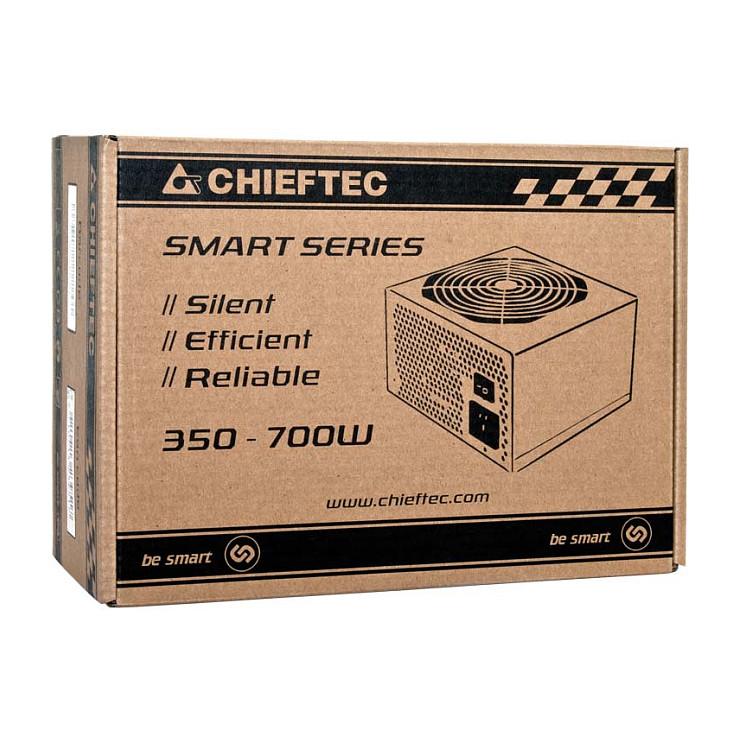 Furnizues Energjie Chieftec SMART GPS-600A8, 600W, ATX 2.3, Non-Modular, 2x PCIe 6+2 pin – Zezë - 4