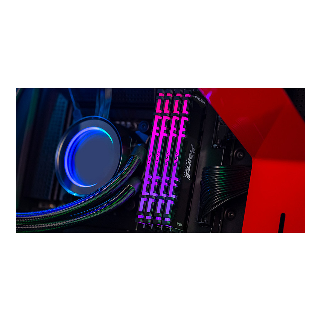 RAM Memorie DDR4 Kingston FURY Renegade RGB / 64GB (2x32GB) / DIMM / 3200 MHz / 288-pin - Zezë - 20