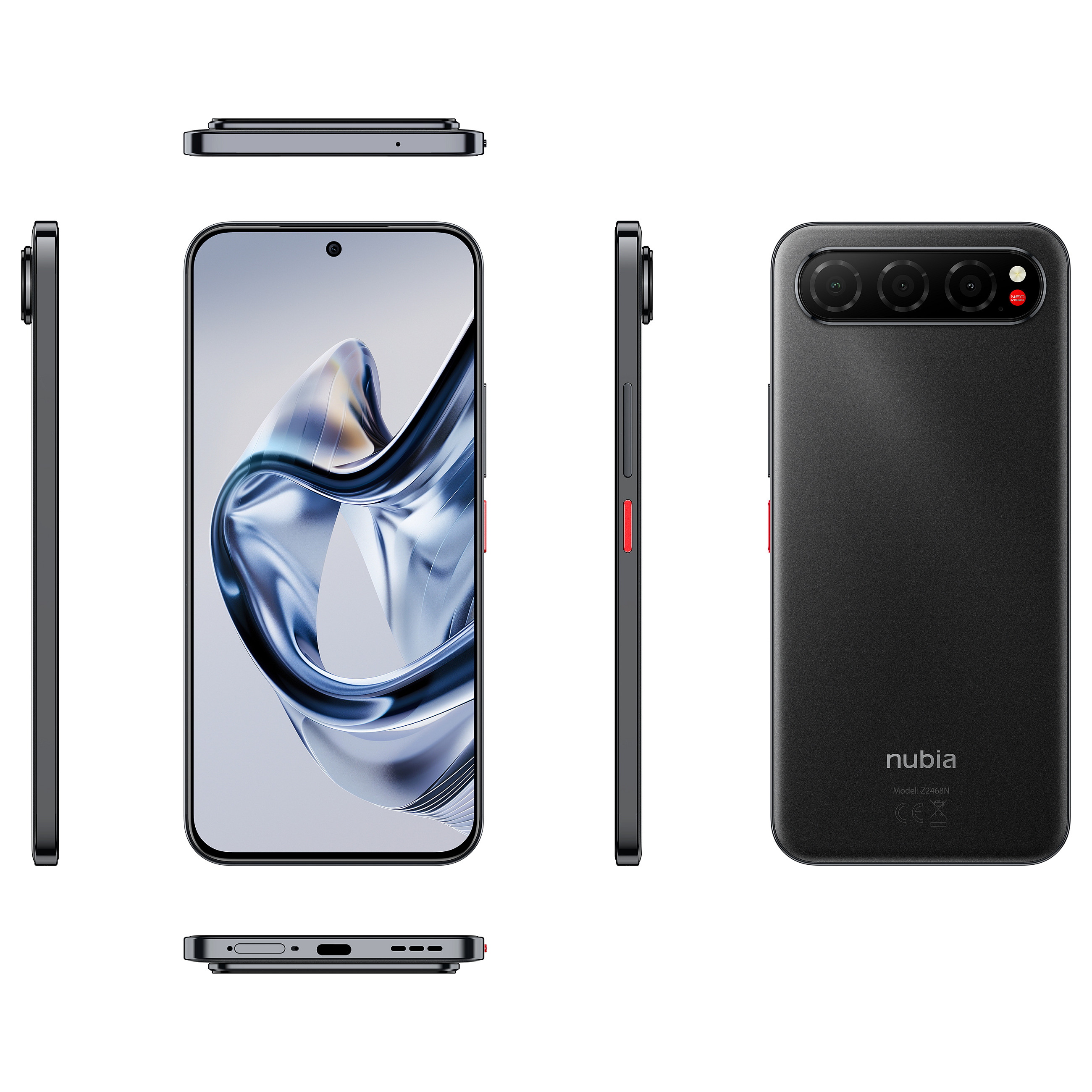 Telefon Android Nubia Air / 8GB / 256GB / 5G - Zezë - 5