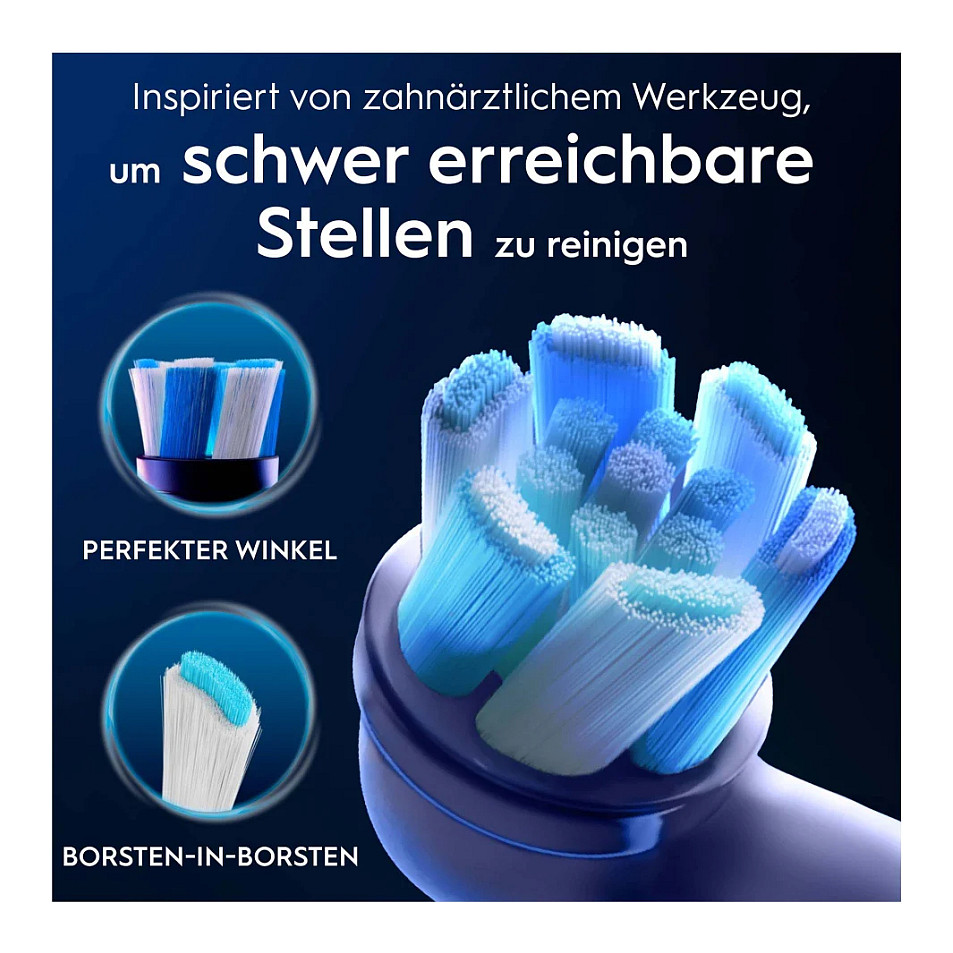 Koka zëvendësuese për furçë elektrike Oral-B iO Ultimate Clean / 2 copë / Deep Cleaning – Bardhë - 3