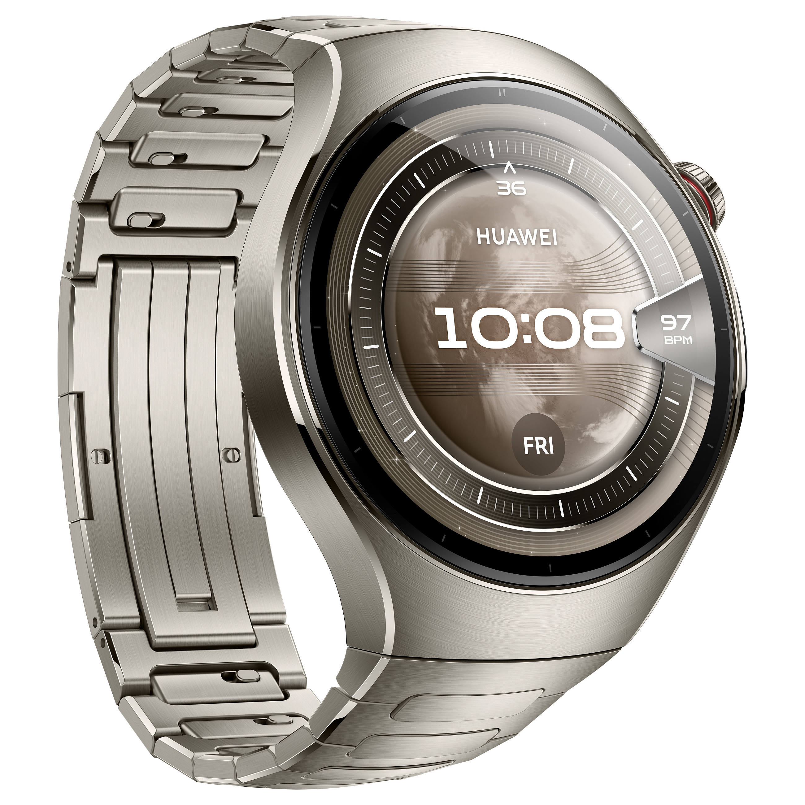 Orë e Mençur HUAWEI Watch 5 / AMOLED LTPO 2.0 / GPS / Monitorim i Rrahjeve të Zemrës – Ari - 3