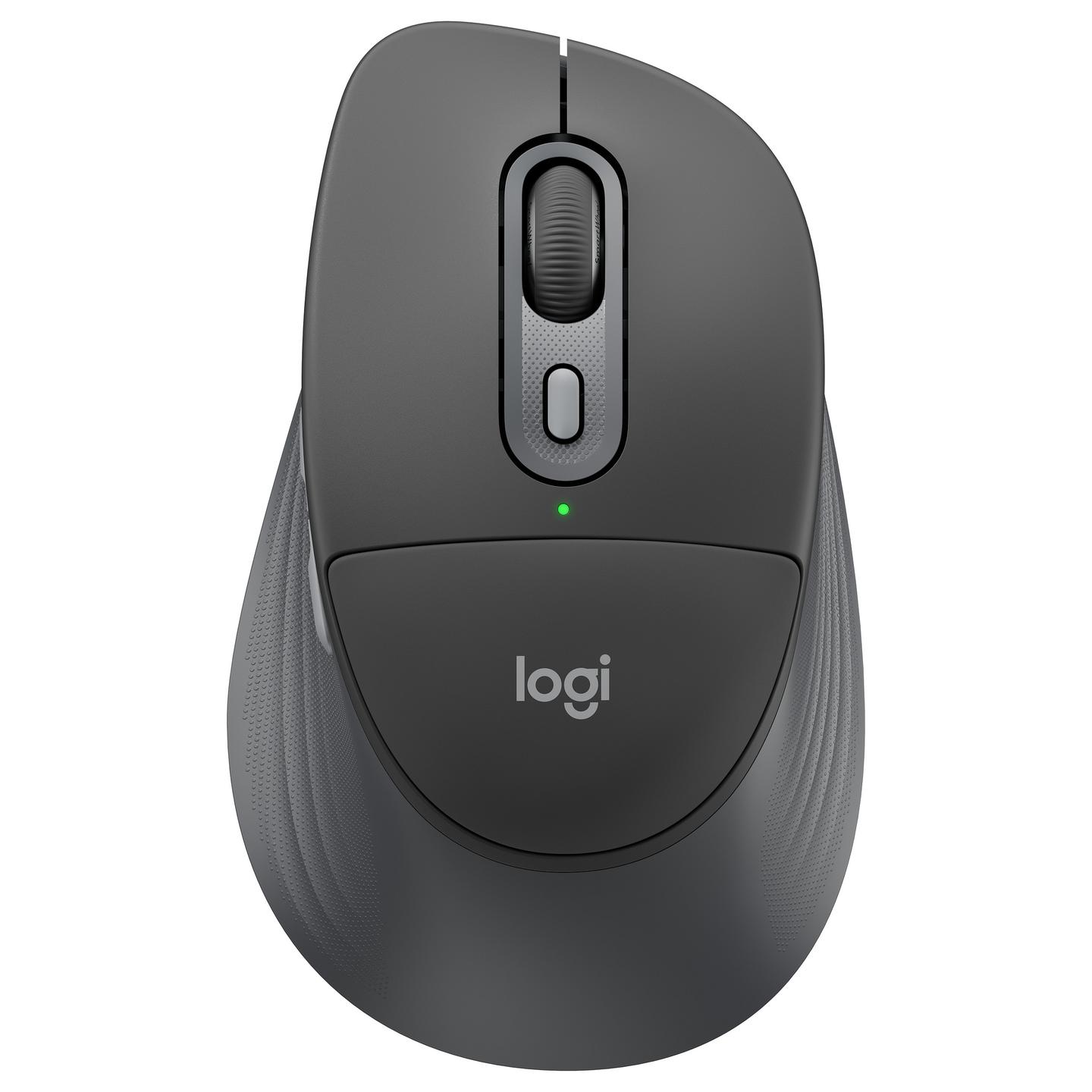 Maus pa kabllo Logitech Signature Comfort Plus M850 L / Optik / 4.000 DPI / RF Wireless + Bluetooth / 6 Butona - Grafit