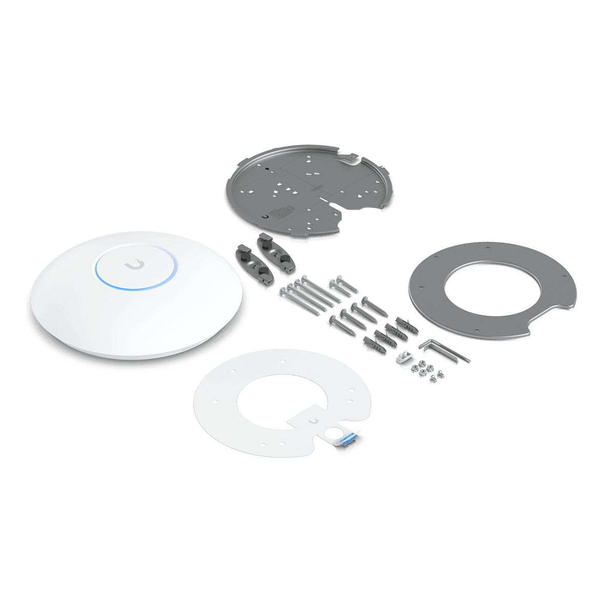 Ubiquiti UniFi U7 Pro Wi-Fi 7 Tri-Band 6-Stream 2.5GbE PoE+ Access Point 5-Pack – E Bardhë - 9