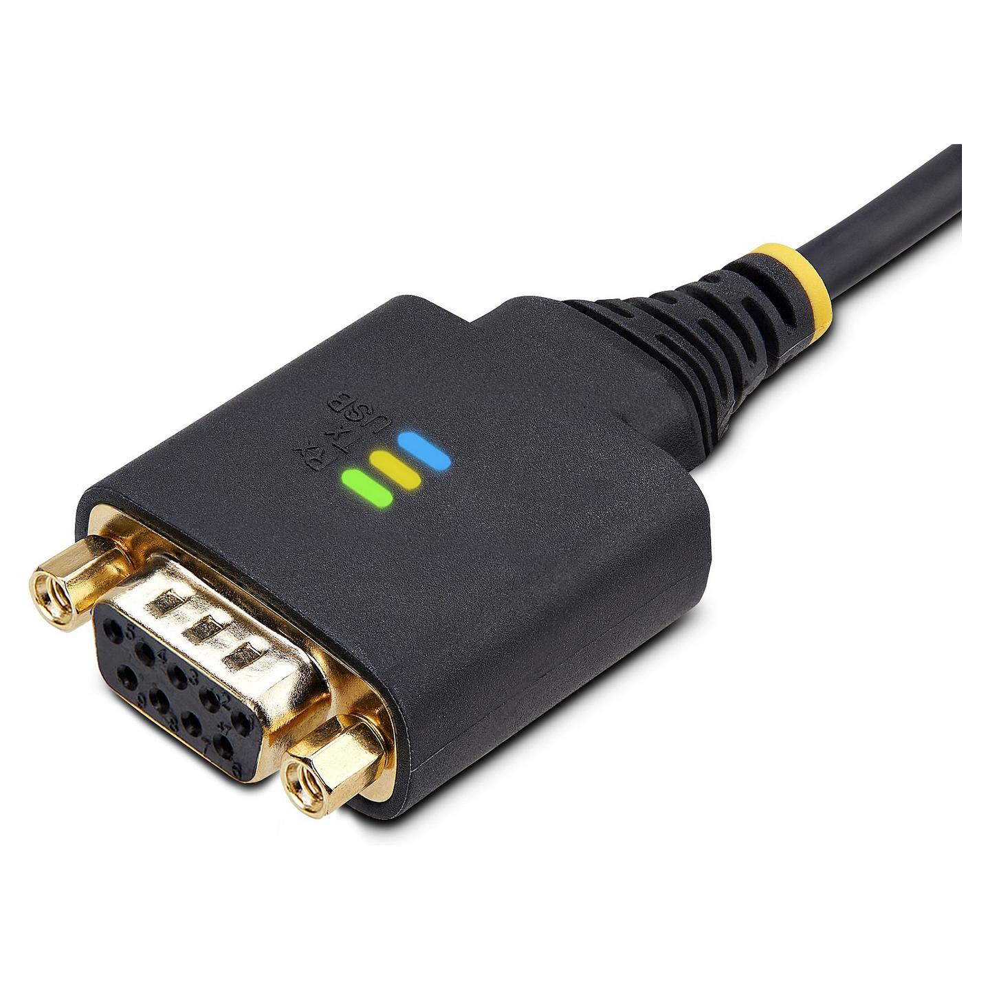 Kabllo seriale StarTech.com 1P10FFCN-USB-SERIAL, USB-A në RS-232 DB-9, USB 2.0, 3 m - Zezë - 7