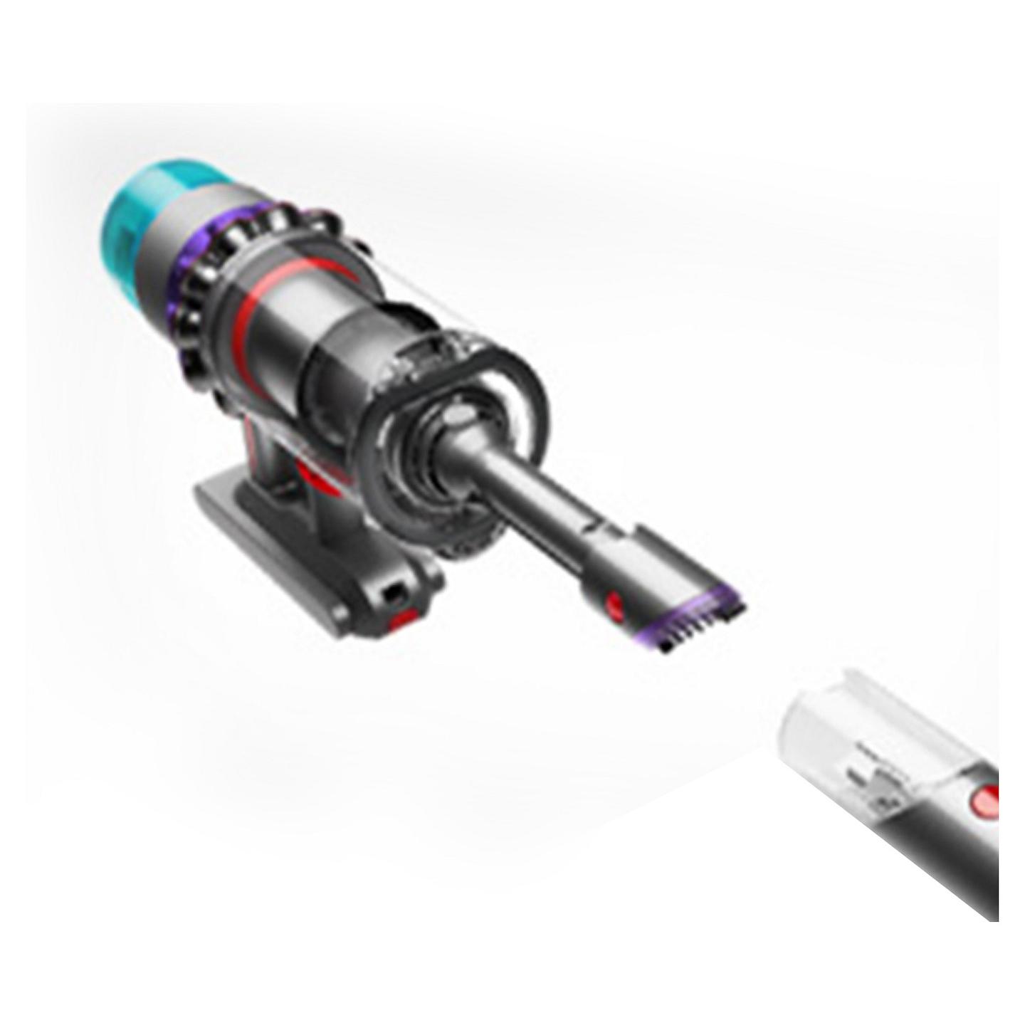Fshesë me Vakum Dyson Gen5detect / 262AW / 135.000rpm / HEPA / 0.77L / 70min / LCD / Root Cyclone / Click-in Battery – Gri/Vjollcë/Blu - 5