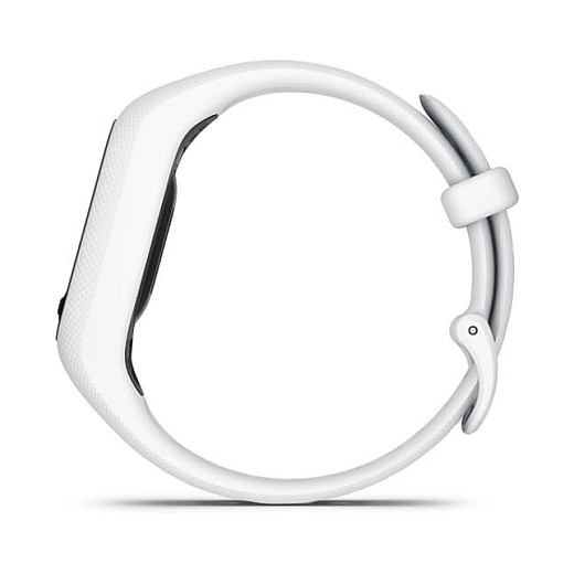 Byzylyk i mençur Garmin Vivosmart 5 / OLED / Touchscreen / GPS / S/M - Bardhë - 8