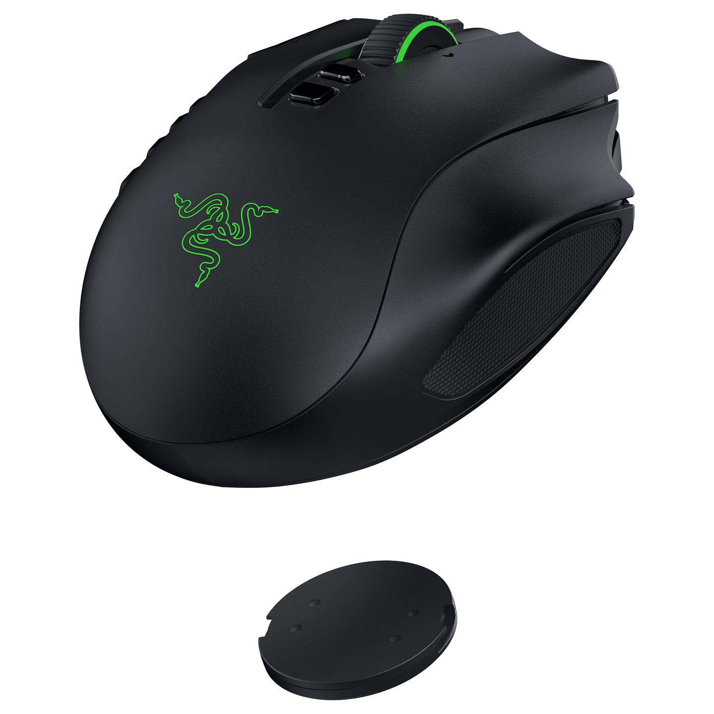 Maus Gaming pa Kabllo Razer Naga V3 Pro, Wireless 2.4GHz + Bluetooth, 50000 DPI, 23 Butona, RGB - Zezë - 5