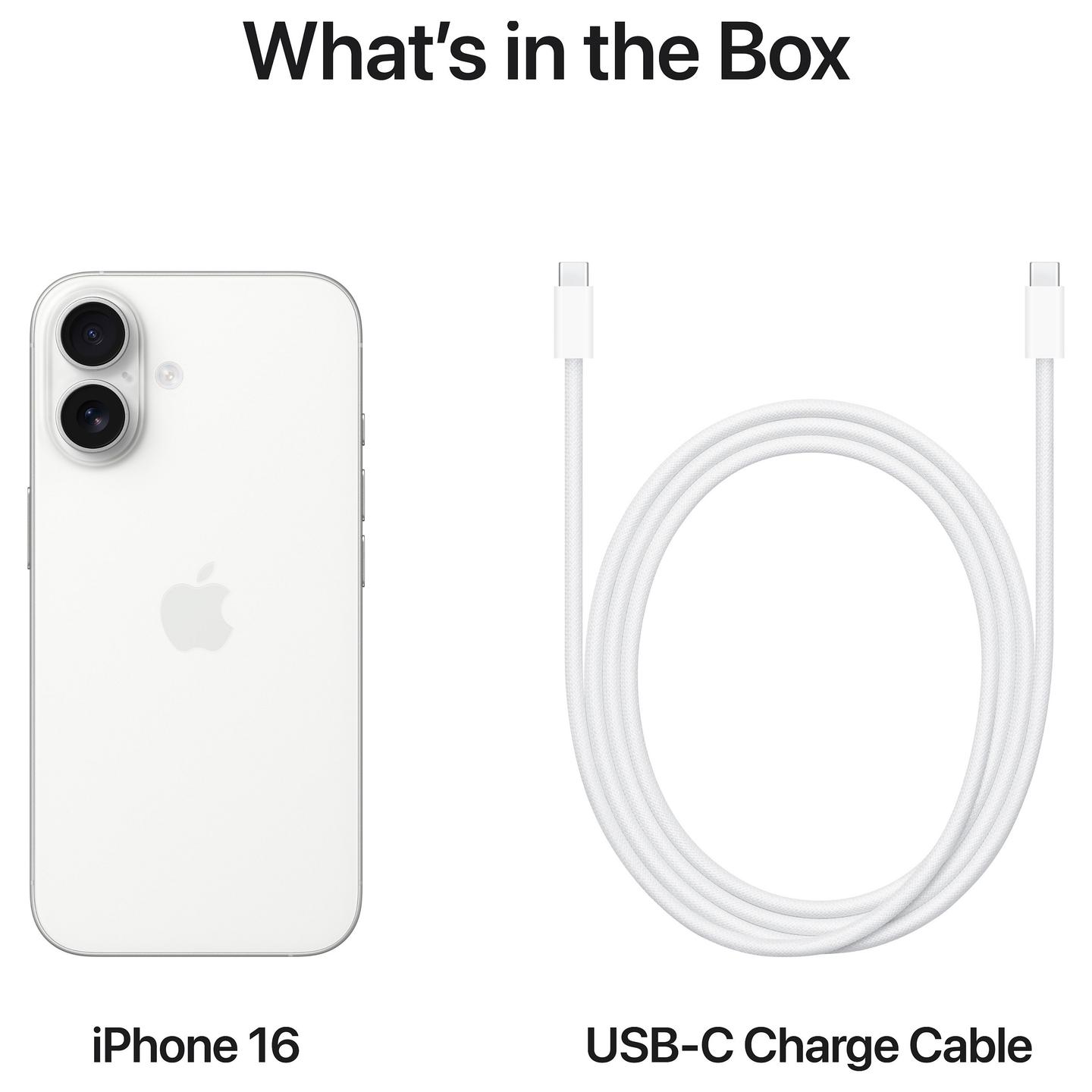 iPhone 16 128GB - White - 8