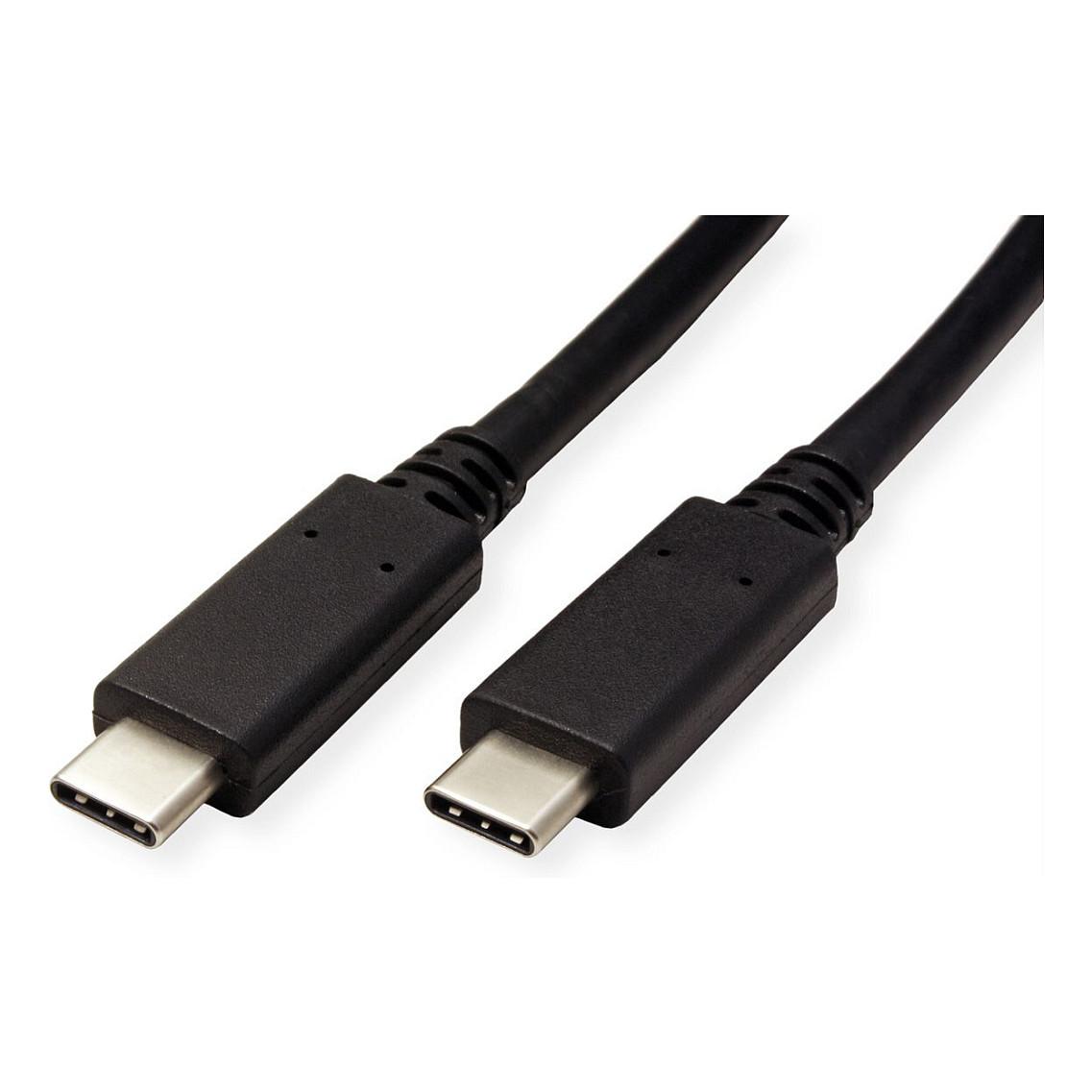 Kabllo USB VALUE 11.99.9057, USB-C në USB-C, USB 3.2 Gen 2, 10 Gbit/s, 100 W, 1 m - Bardhë - 3