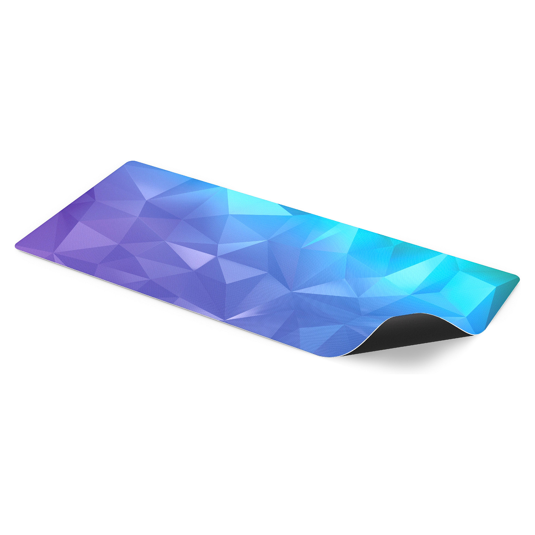 Mauspad Gaming Endorfy Crystal Blue XL / Sipërfaqe Rezistente ndaj Lagështisë / Baza Anti-rrëshqitëse / 900 × 400 × 3 mm - Zezë/Blu - 3