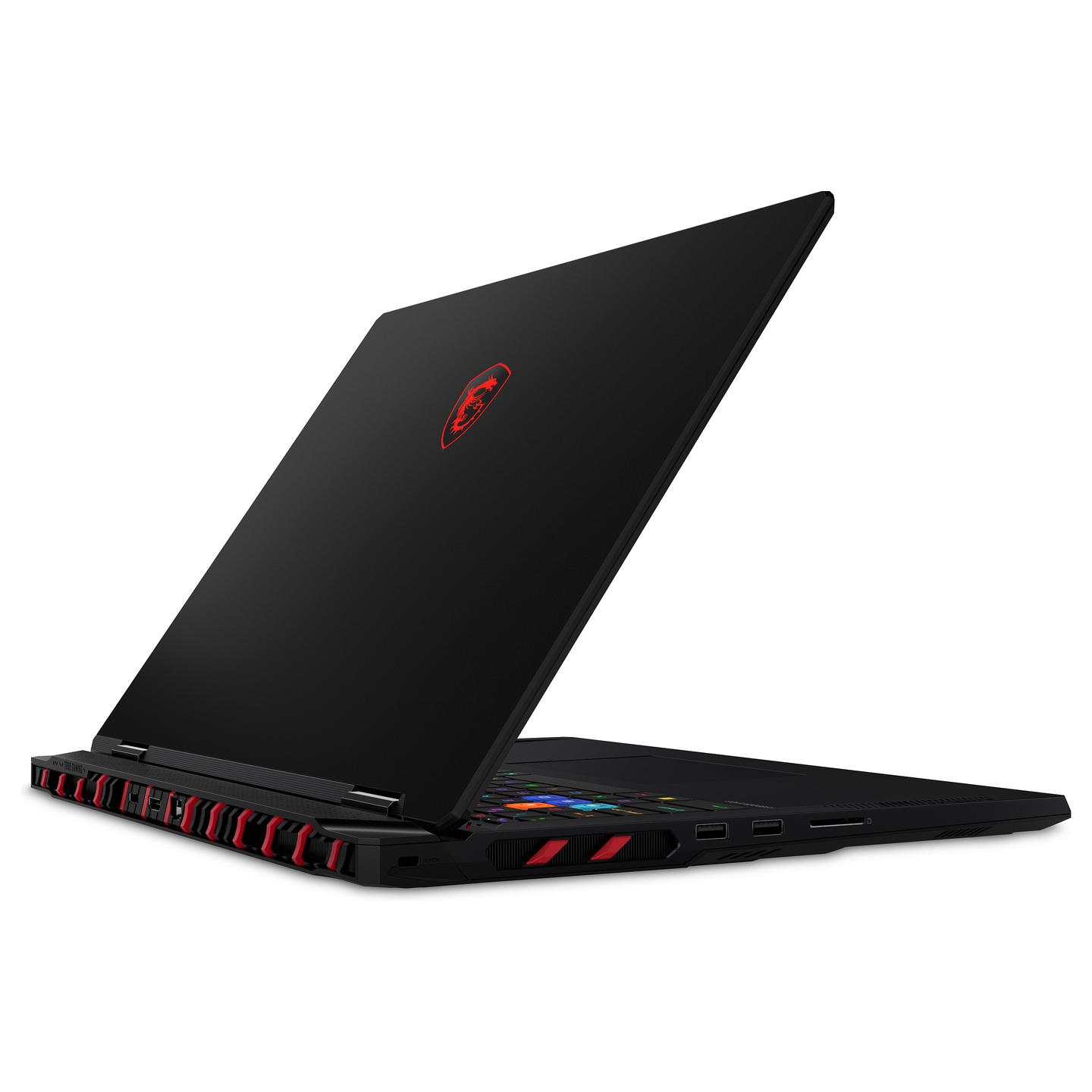 Laptop Gaming MSI Raider 18 Max HX A2WJ-1074 / Ultra 9 290HX Plus / 64GB DDR5 / 2TB / 18" UHD+ Mini LED 120Hz / RTX 5090 24GB / DE- Zezë - 5