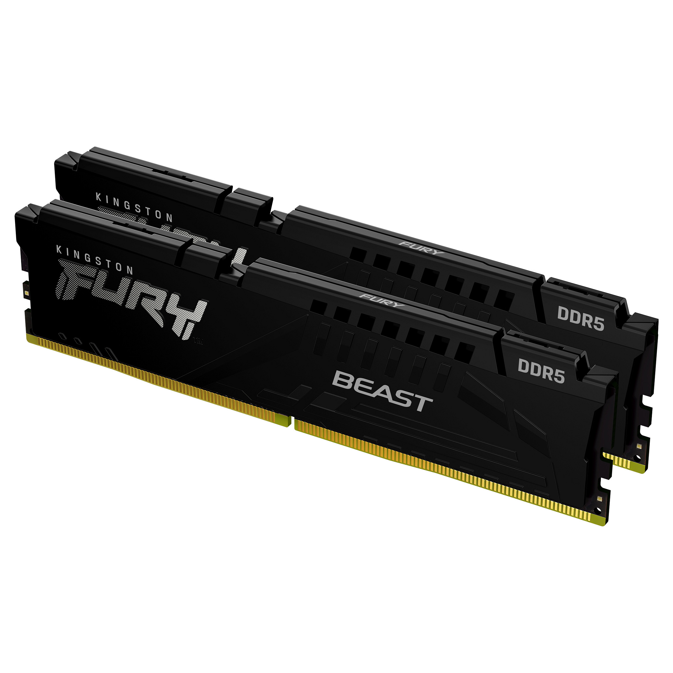 RAM Memorie DDR5 Kingston FURY Beast Black / 32GB (2x16GB) / DIMM / 5200MHz / CL40