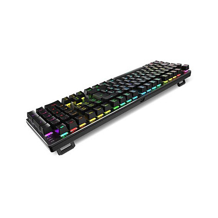 Tastierë Gaming Sharkoon SKILLER SGK36W / Wireless / QWERTZ / Mekanike / RGB LED / Full-size - Zezë - 5