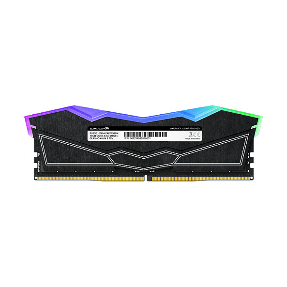 RAM Memorie DDR5 Team Group T-FORCE DELTA RGB / 32GB (2x16GB) / DIMM / 6400MHz / CL40 / 288-pin - Zezë - 5