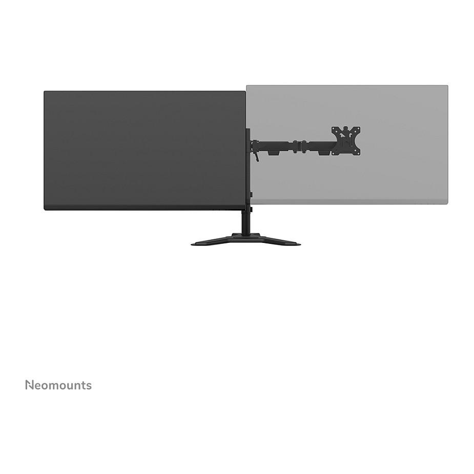 Mbajtëse për Monitor Neomounts, 2 Monitorë, 10"-32", 6kg - Zezë - 5