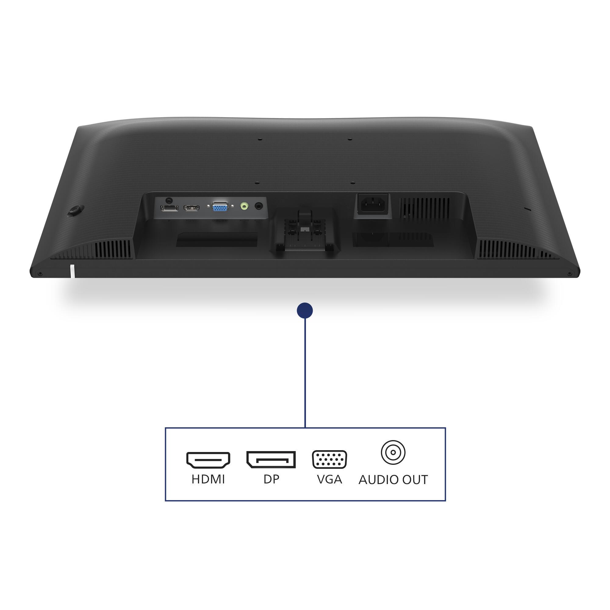 Monitor Philips 1000 Series 24E1N1200A / 23.8" / Full HD IPS / 100Hz / 1ms / HDMI+VGA - Zezë - 7