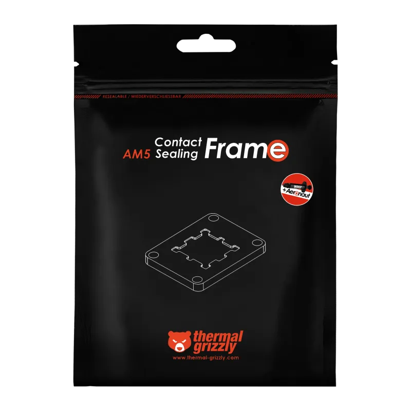 Aksesor për Ftohës Thermal Grizzly AM5 Contact & Sealing Frame - Zezë - 5
